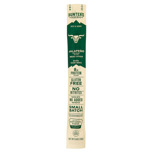 Jalapeño Grass Fed Beef Meat Sticks